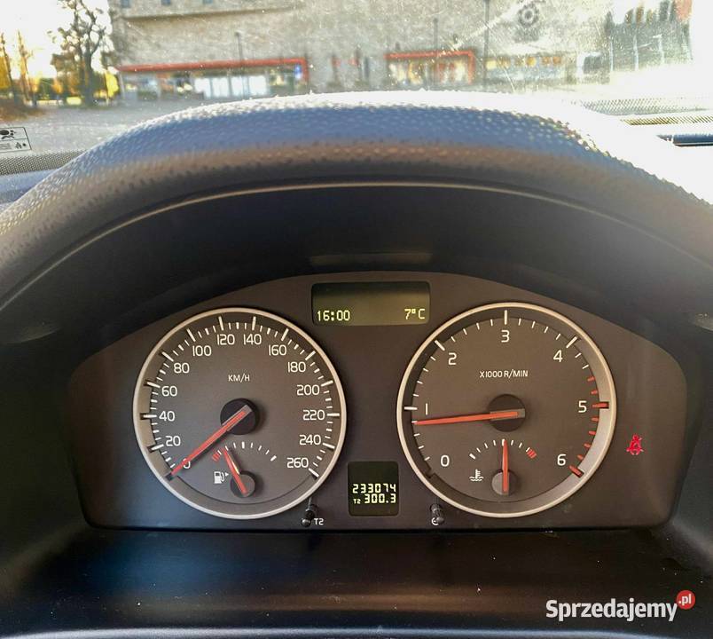 Volvo V50 16D 2006r Dwustrefowa Klima Grzane Rok produkcji 2006 śląskie Częstochowa