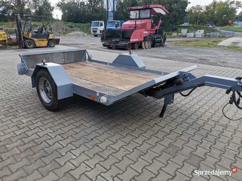 Przyczepa do minikoparki walca 3800DCM lawety Harbutowice