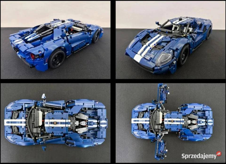 Klocki Ford GT 1468elem 39 wielki zestaw Pobiedziska