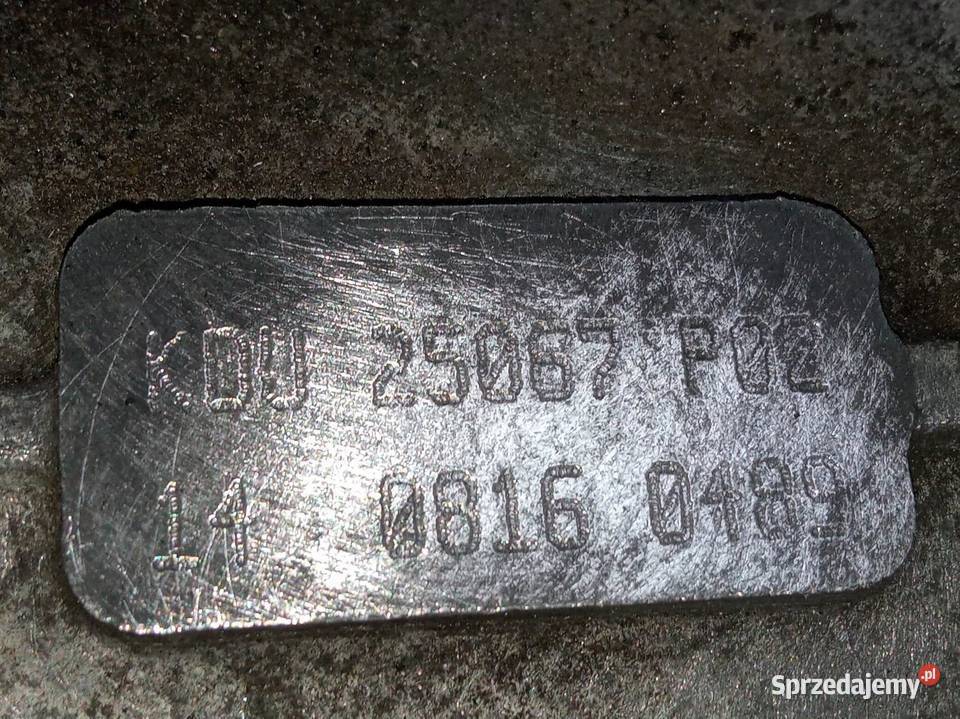 SKRZYNIA BIEGÓW KDU CUPRA 20 TFSI 6SPEED Seat