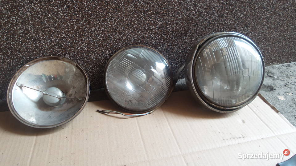 Warszawa M20 Pobieda M20 Części lampydodatki lampy przednie Łódź