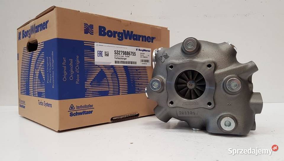 Nowa turbosprężarka BorgWarner KKK 53279886755 Siedlce