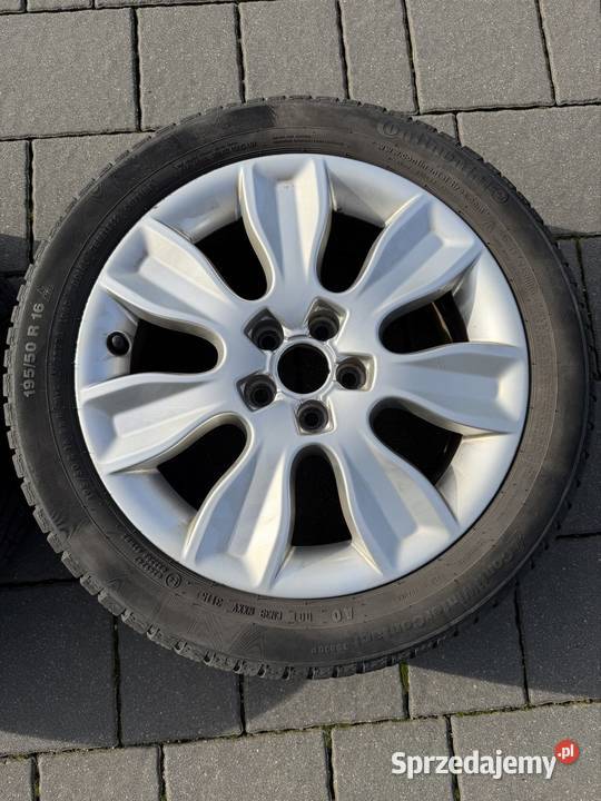 Oryginalne felgi Audi 5x100 16 z oponami 19550 Ożarów Mazowiecki
