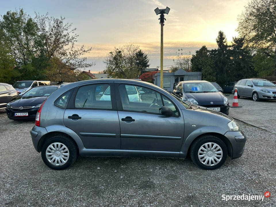 Citroen C3 14 benz 73KlimaIsofixI rej 2009 Salon ABS C3 Warszawa sprzedam