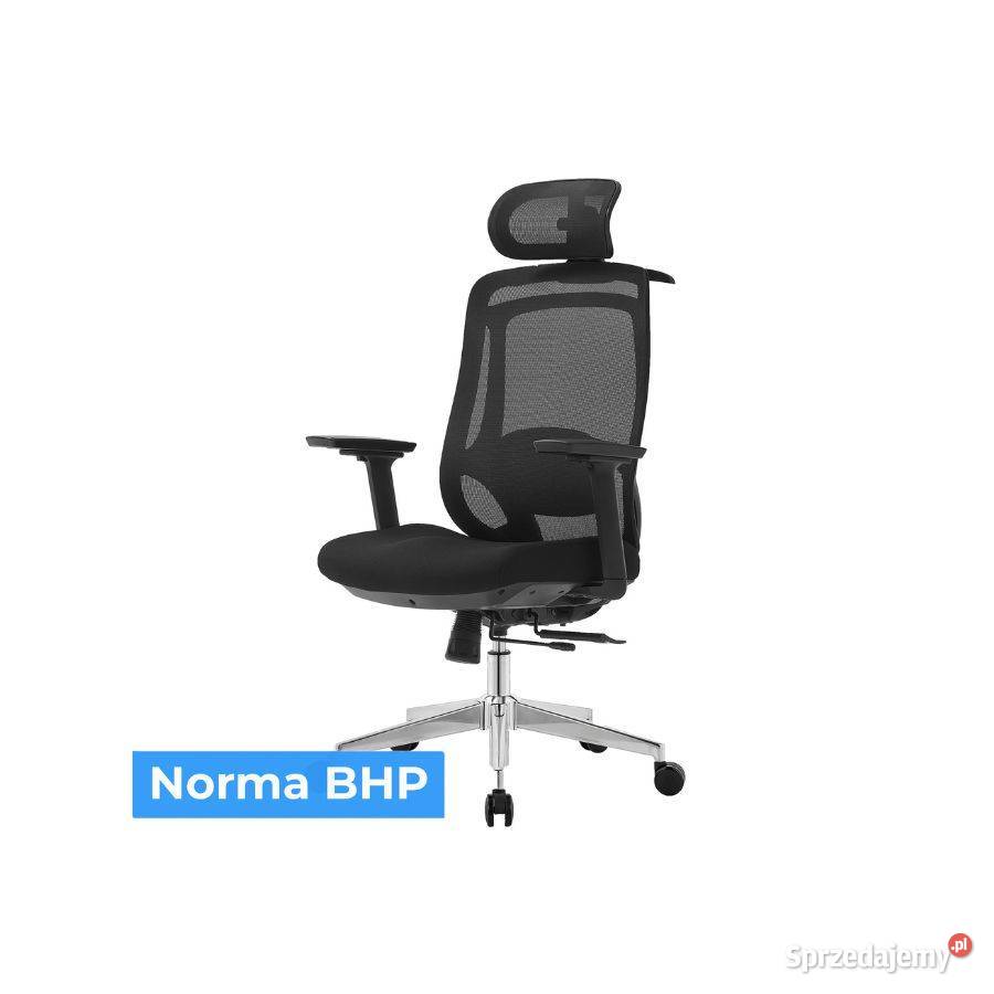 Fotel biurowy ergonomiczny Rosa 20 czarny ANGEL Fotele i krzesła obrotowe