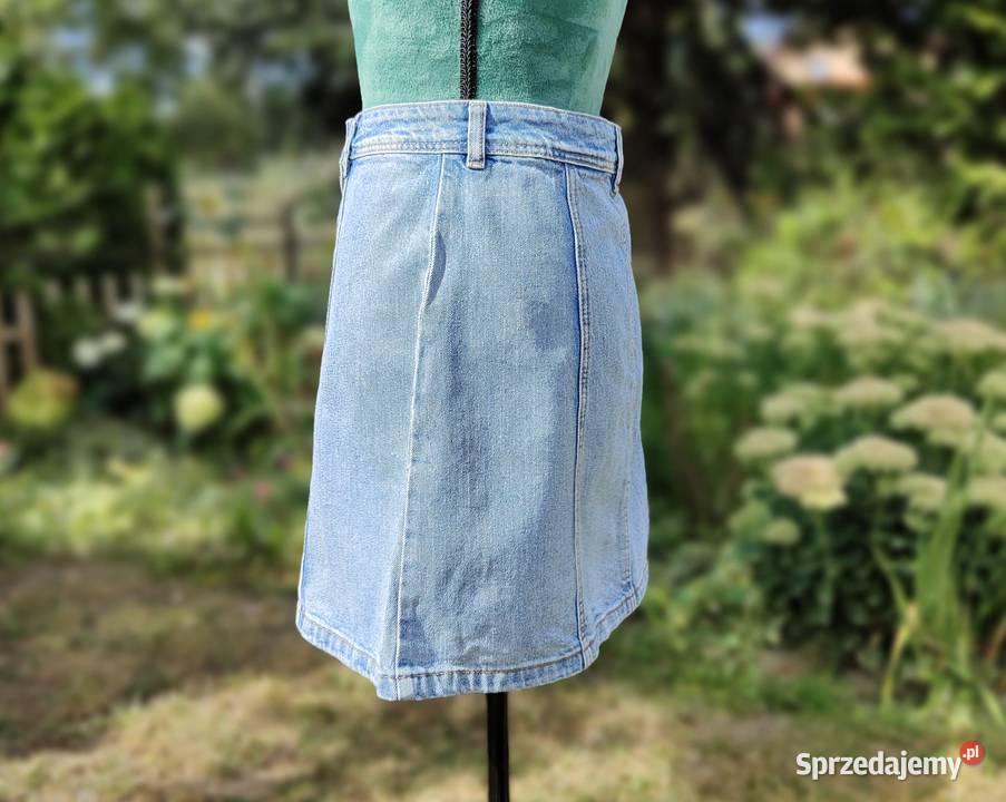Spódnica HM 36 S denim jeans jeansowa dżinsowa Szczecin