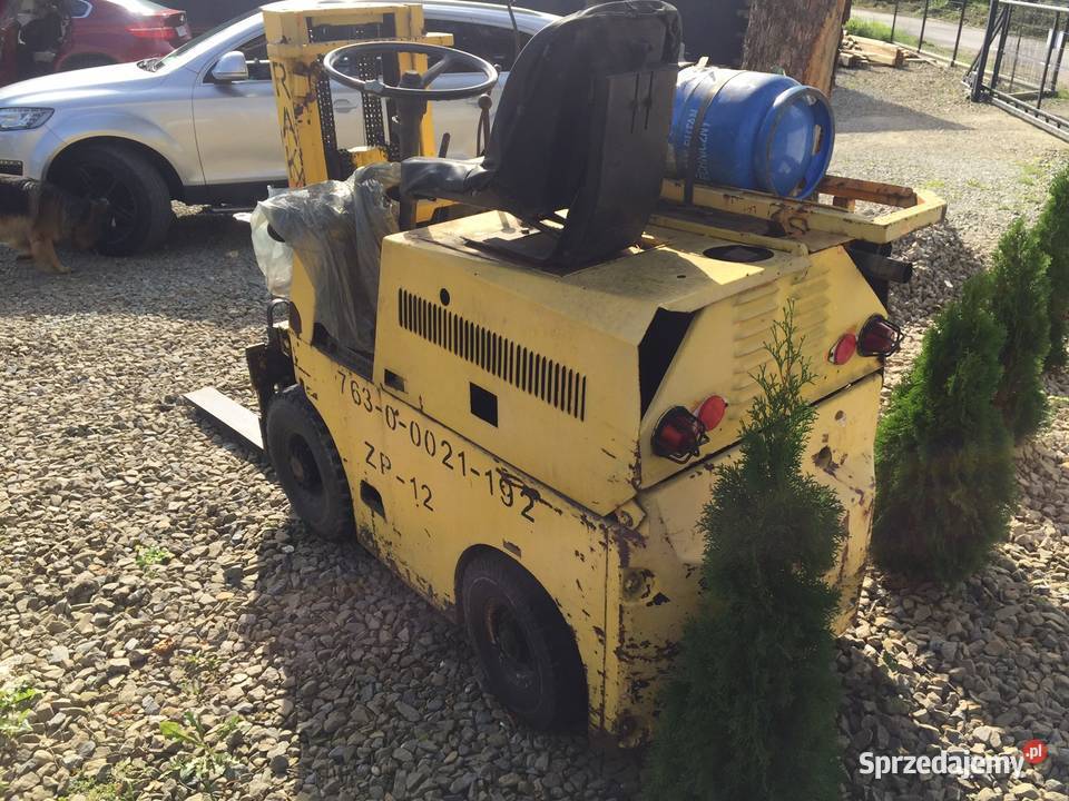 Wózek widłowy RAK Gaz małopolskie Nowy Sącz