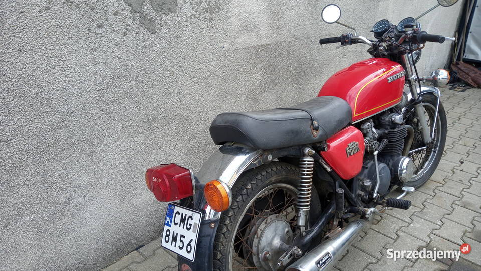 Honda CB 550 Zarejestrowana w kraju