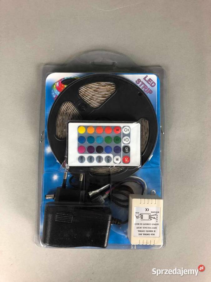 Zestaw taśma LED RGB pilot Kraków sprzedam