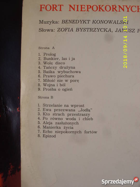 LP folk FORT NIEPOKORNYCH SERC Płyty i kasety Wołów