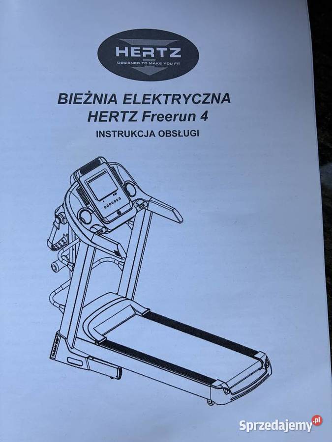 Bieżnia elektryczna HERTZ Freerun sprzedam