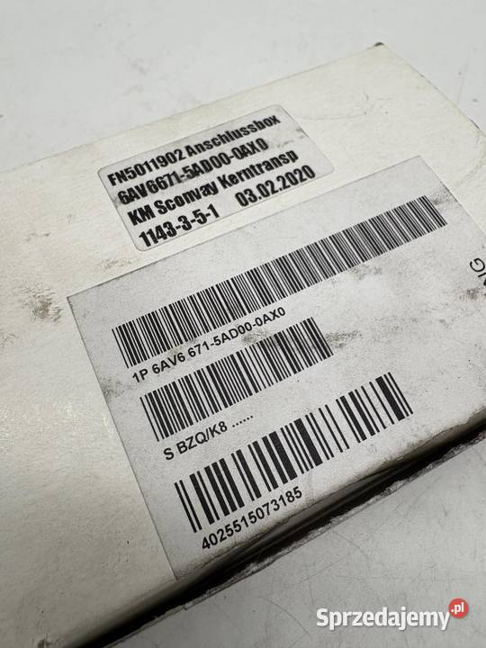 Siemens 6AV6 6715AD000AX0 Buffer battery for Warszawa