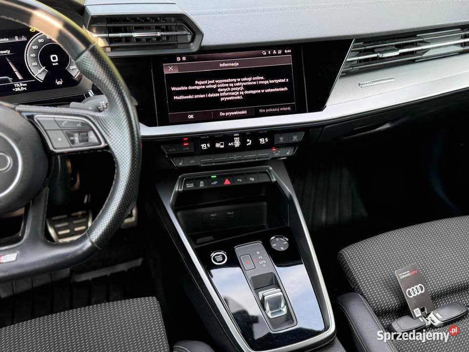 A3 SPORTBACK RS Sline Full Pierwszy właściciel w Gdów sprzedam