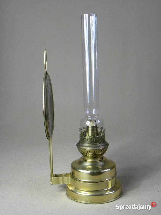 Lampa naftowa z odbłyśnikiem kinkiet Legnica