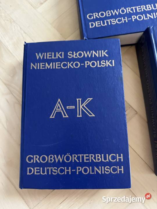 Wielki Słownik PRL polsko niemiecki i niemiecko Antykwariat Częstochowa