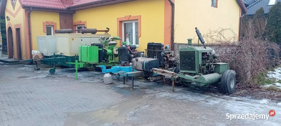 Motopompa do deszczowni Błonie