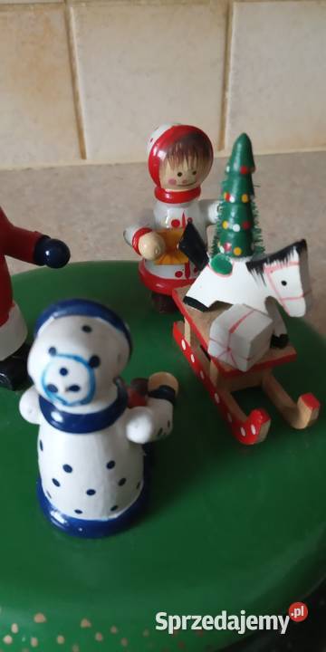 vintage świąteczna pozytywka Nowy Targ