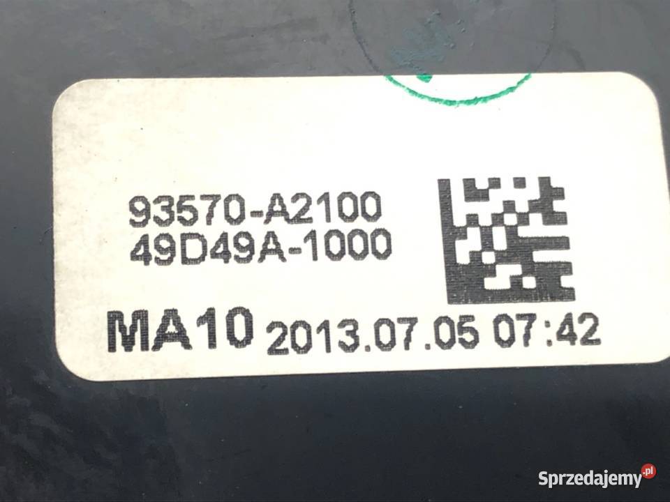 PRZEŁĄCZNIK SZYB KIA CEED 93570A2100 1218 Kombi