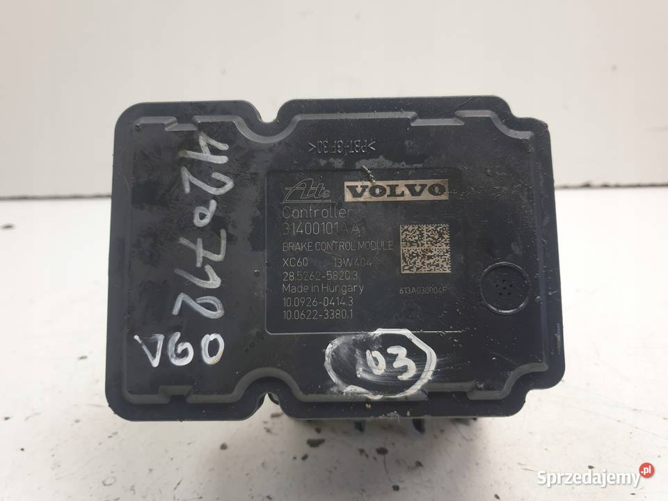 Volvo V60 S60 II POMPA ABS hamulcowa 31400101AA Motoryzacja lubelskie Janów