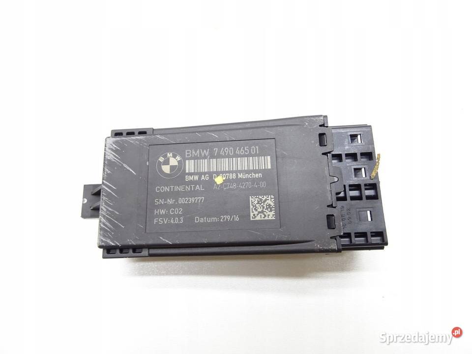 MODUŁ STEROWNIK FOTELA 7490465 BMW F30 F31 F10 osobowe