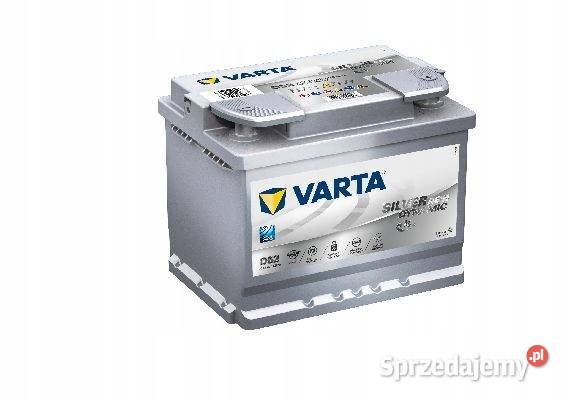 Akumulator VARTA A8 12V 60Ah 680A AGM osobowe sprzedam