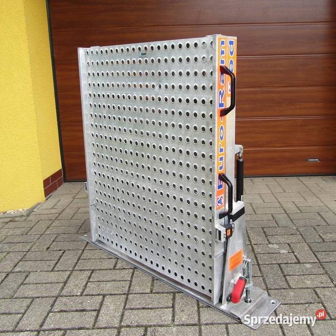 Rampa OBROTOWA podjazd wózek motor H 107 Cady Siekierczyn