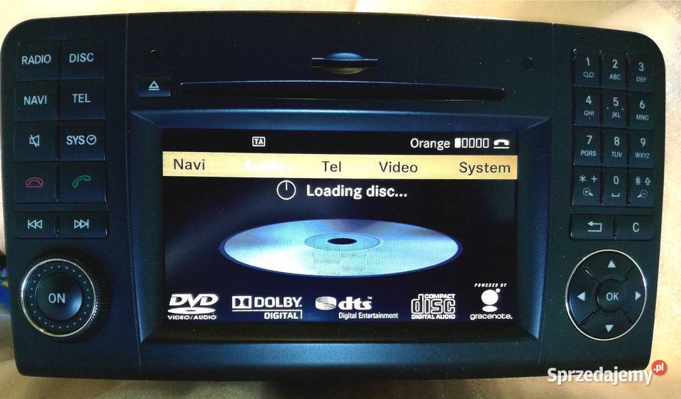 RADIO Ntg 25 COMAND MERCEDES W164 ML X164 GL Konin