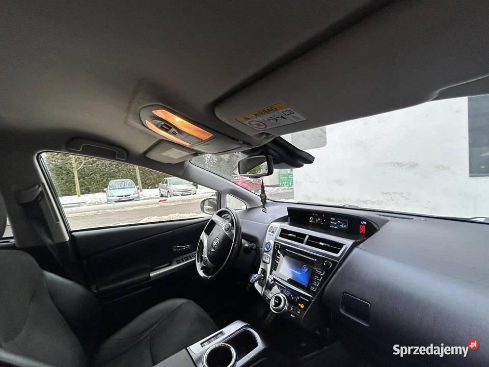 Toyota Prius Plus Raty Prywatnie Hybryda Automat centralny zamek Wrocław