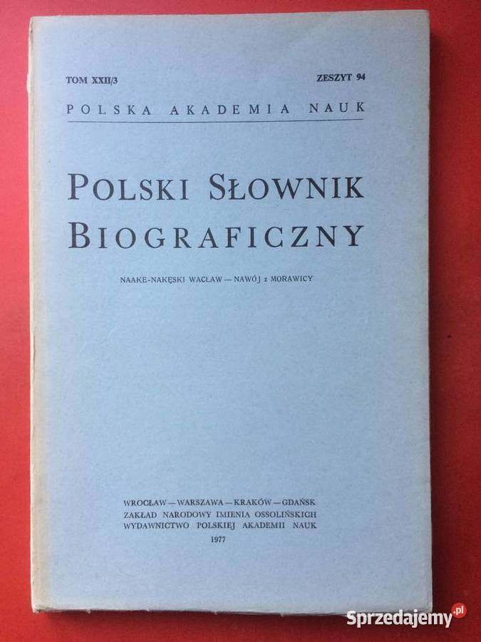3220 Polski Słownik Biograficzny Szczecin sprzedam