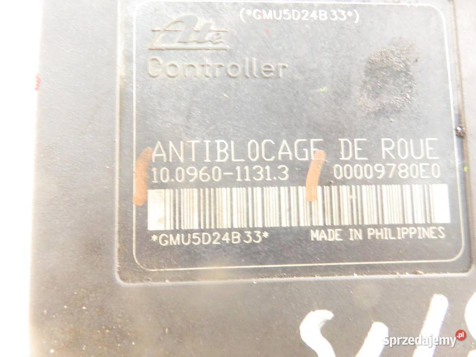 POMPA ABS CITROEN C2 JM 10096011313 9649029080 małopolskie