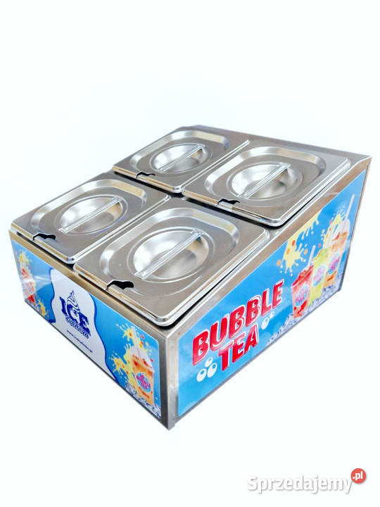 Stojak z pojemnikami do Bubble Tea 4 x GN 16 Sandomierz