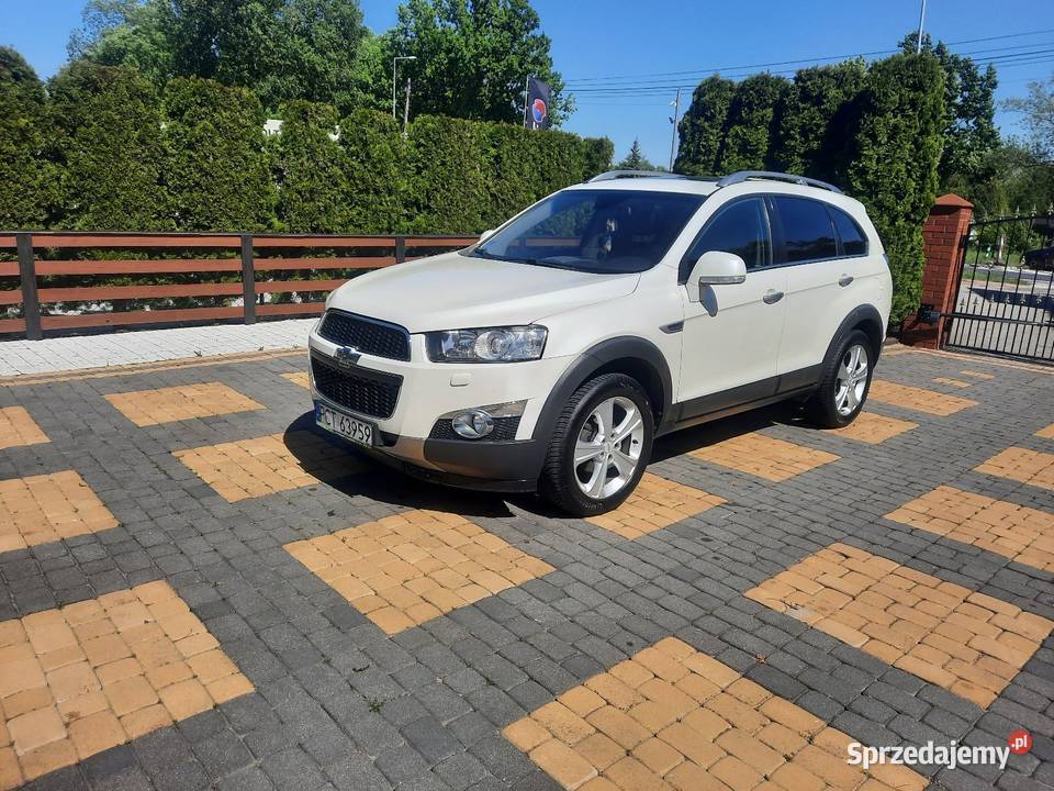 Chevrolet Captiva 22 TD 180 2012 r 7 osobowy kamera cofania