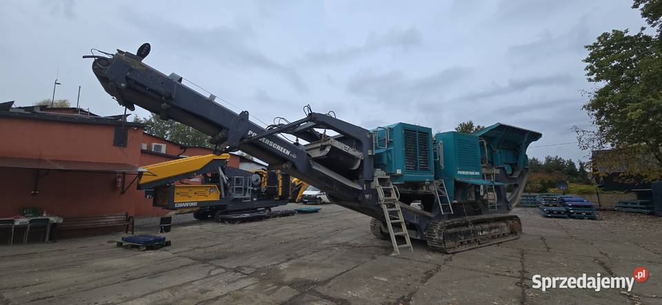 Kruszarka szczękowa Powerscreen Premiertrak 400 Maszyny budowlane śląskie