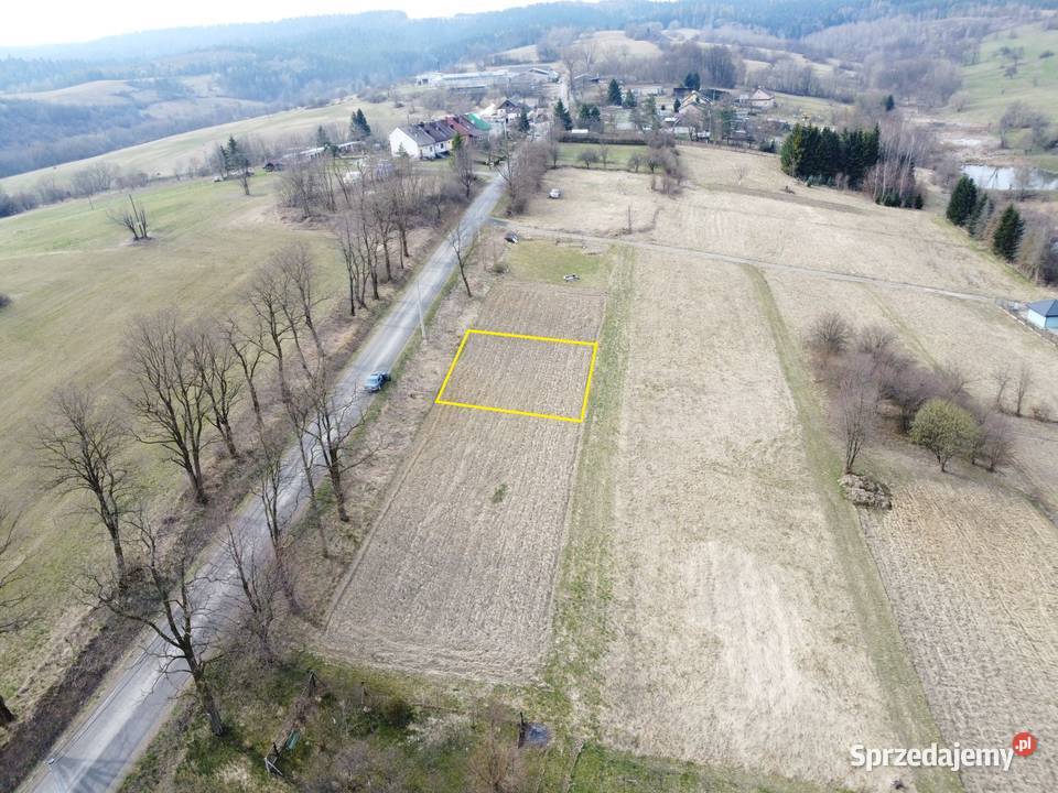 Działka budowlana w mci Stróże Wielkie gmina 498m2 Sanok