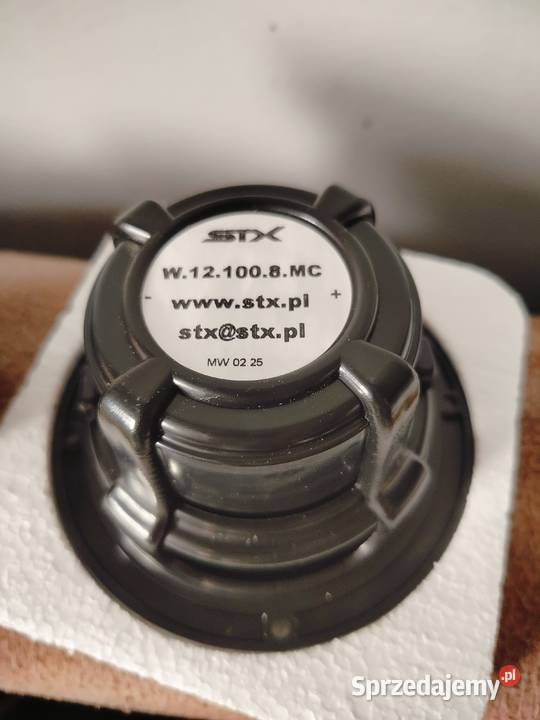 dwa Głośniki nisko średniotonowe STX W121008MC Elektronika Mińsk Mazowiecki