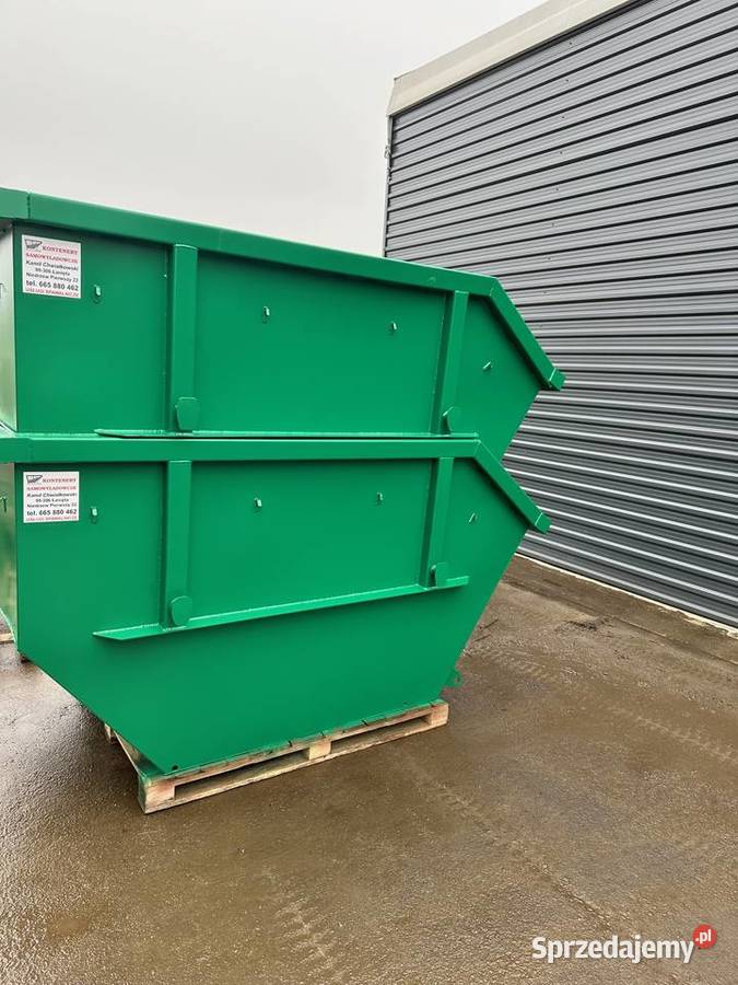 Kontener mulda hakowiec koleba 3m3 kontener na Niedrzew Pierwszy