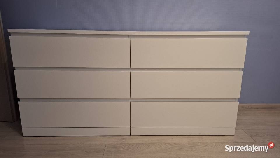 Komoda IKEA MALM biała 6 szuflad 160x78x48 Rudniki