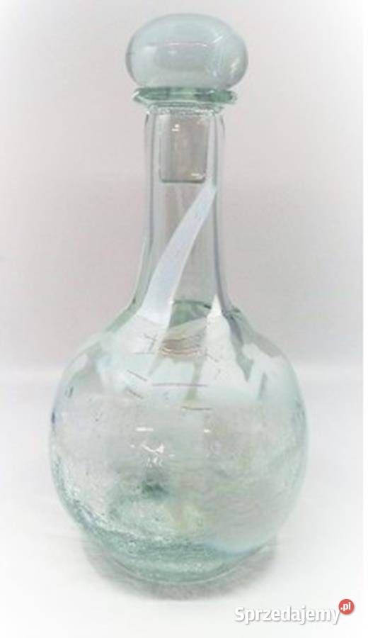 30 Karafka szklana ręczna manufaktura RÓŻNE Poznań