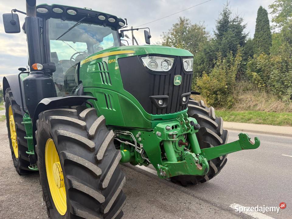 John Deere 6215 7600mth 2017 GPS opony 95 przód Nowa Ruda