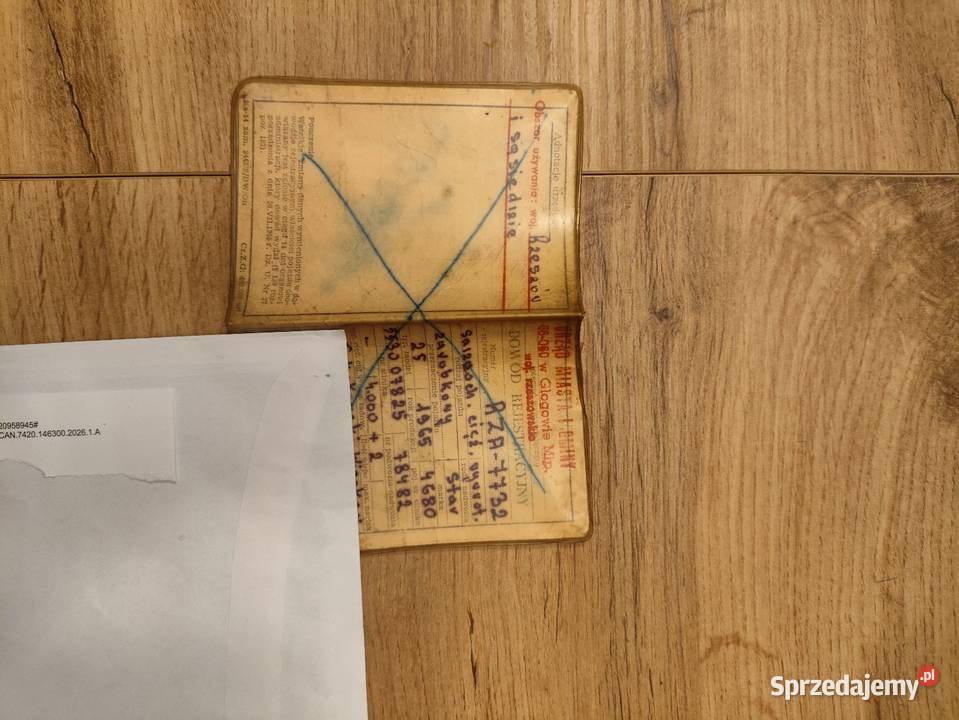 Star 25 dowód Budy Głogowskie sprzedam