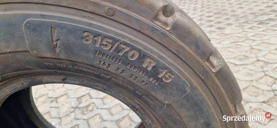 31570r15 Continental wózek widłowy 90 bieżnik Nowe Miasto Lubawskie