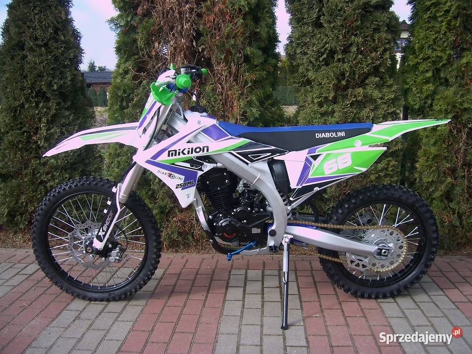 Full Cross Diabolini MZK 250 CC rama Suzuki koła Diabolini Goleniów sprzedam