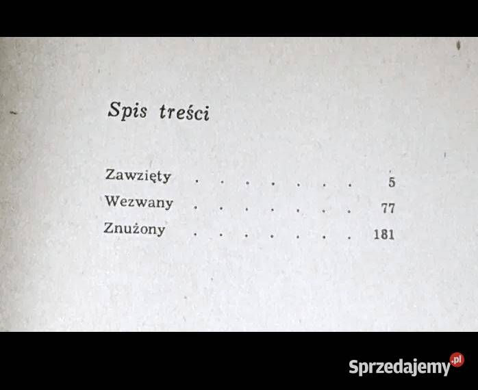 Trójca grzeszna Janusz Przymanowski lubelskie Chełm