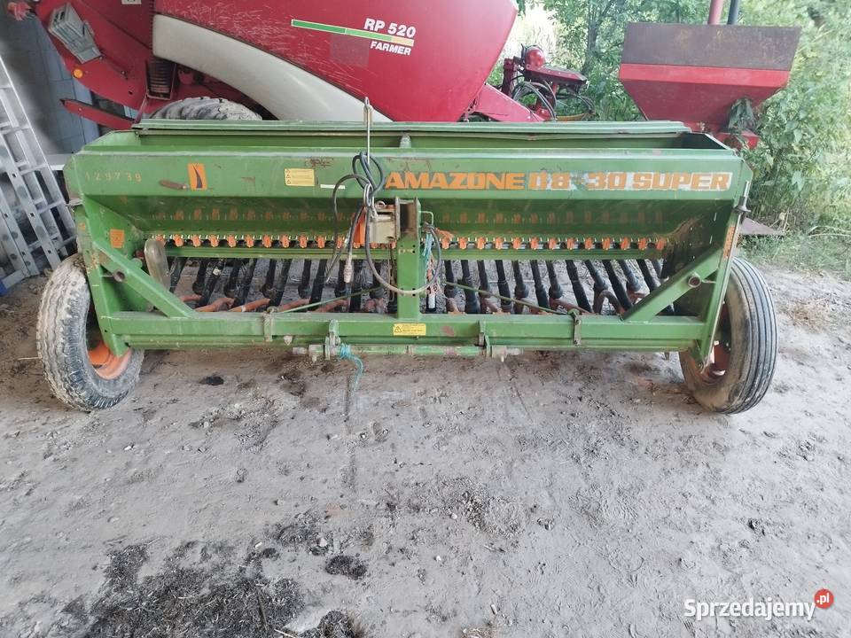 Siewnik zbożowy Amazone D8 Super 3m 29 redlic sprzedam