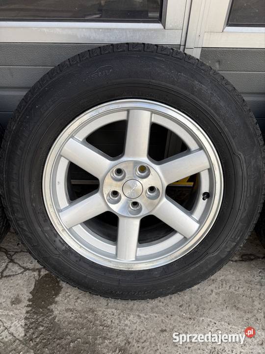 Oryginalne felgi Jeep 17 5x1143 ET38 opony małopolskie Osielec