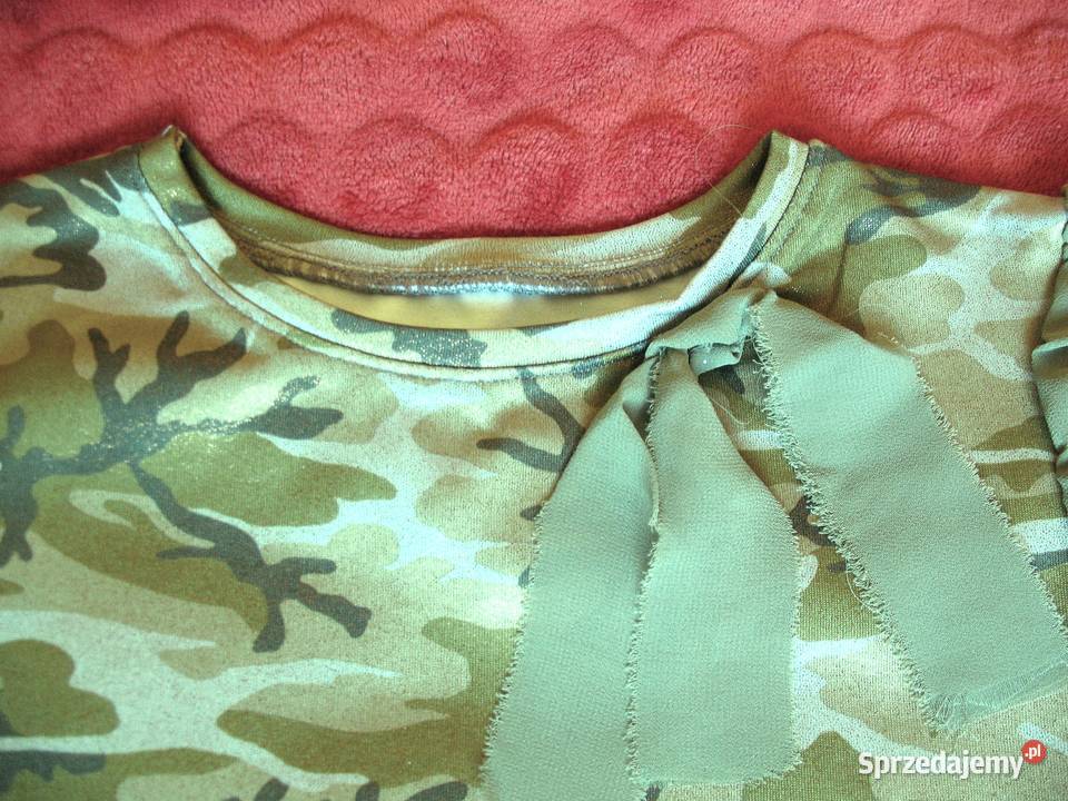 Bluzeczka dziewczęca moro rozmiar 104 3 4 lata 4 lata+ Siedlce