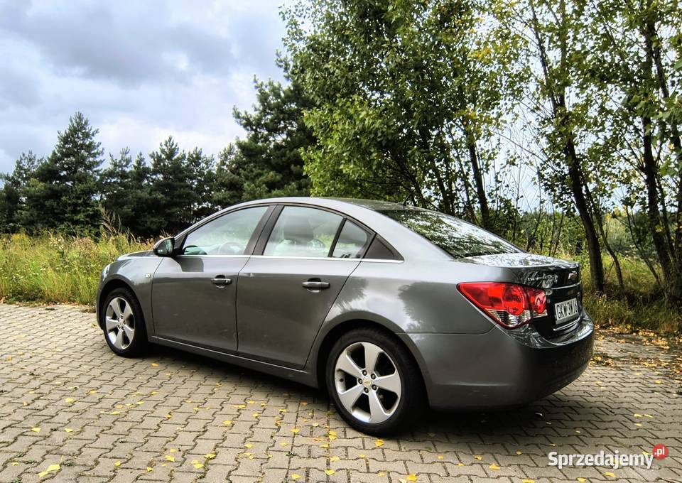 Chevrolet Cruze LT Benzyna LPG Dwa komplety opon czujnik parkowania Grudziądz