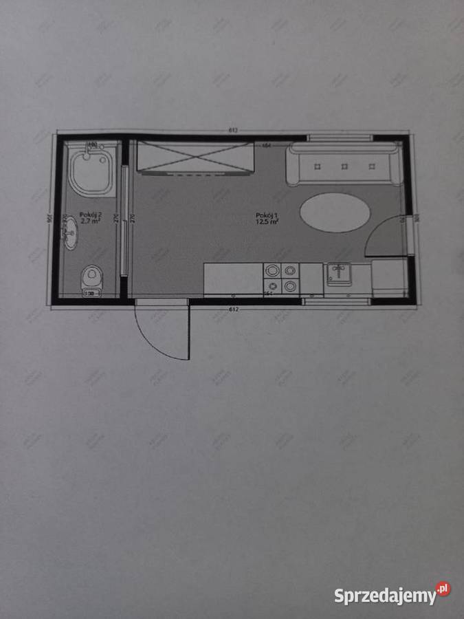 Domek mobilny drewniany Luzino