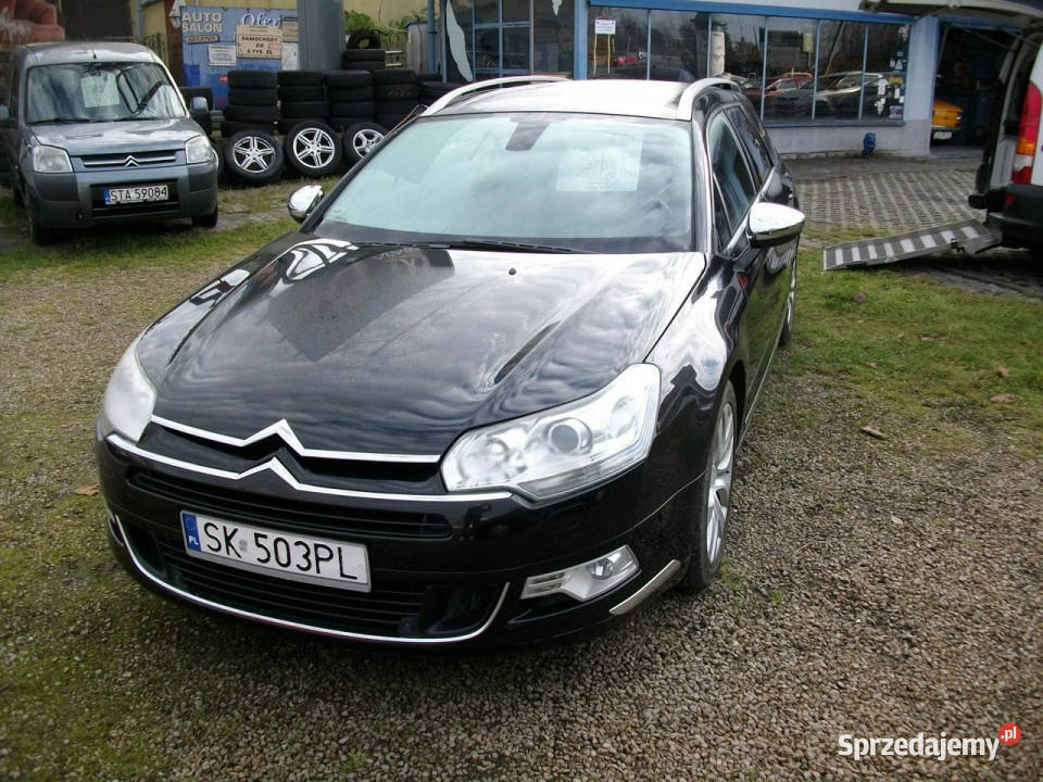 Citroen C5 automat z gazem III 2008 elektrochrom. lusterko wst. Katowice