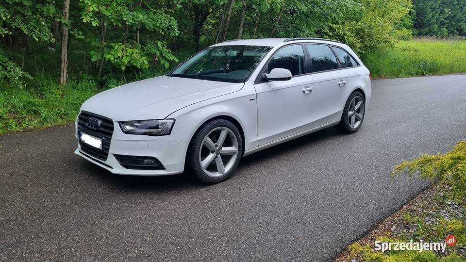 AUDI a4 b8 Lift 20 tdi manual sline mmi3g reflektory ksenonowe Wieliczka
